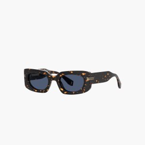 Marc Jacobs Icon Rectangular Sunglasses Havana | HTW-704832