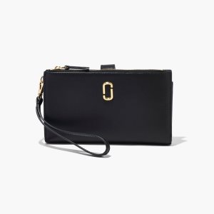 Marc Jacobs J Marc Phone Wristlet Black | VNF-342910