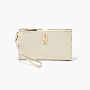 Marc Jacobs J Marc Phone Wristlet Cloud White | WGB-916240