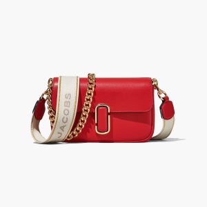 Marc Jacobs J Marc Shoulder Bag True Red | LJV-504763