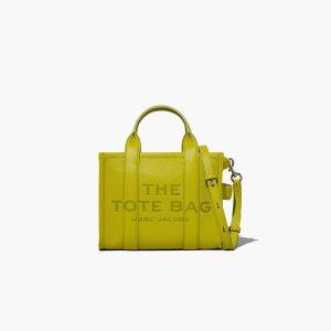 Marc Jacobs Leather Mini Tote Bag Citronelle | GRV-614893