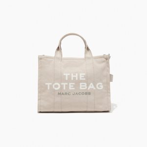 Marc Jacobs Medium Tote Bag Beige | NWC-947528