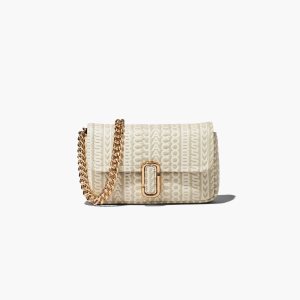 Marc Jacobs Monogram Leather J Marc Mini Bag Khaki | UBL-916047