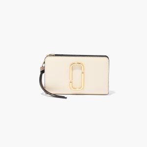 Marc Jacobs Snapshot Compact Wallet New Cloud White Multi | RXM-680325
