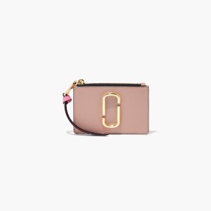 Marc Jacobs Snapshot Top Zip Multi Wallet Rose Multi | IGO-704526